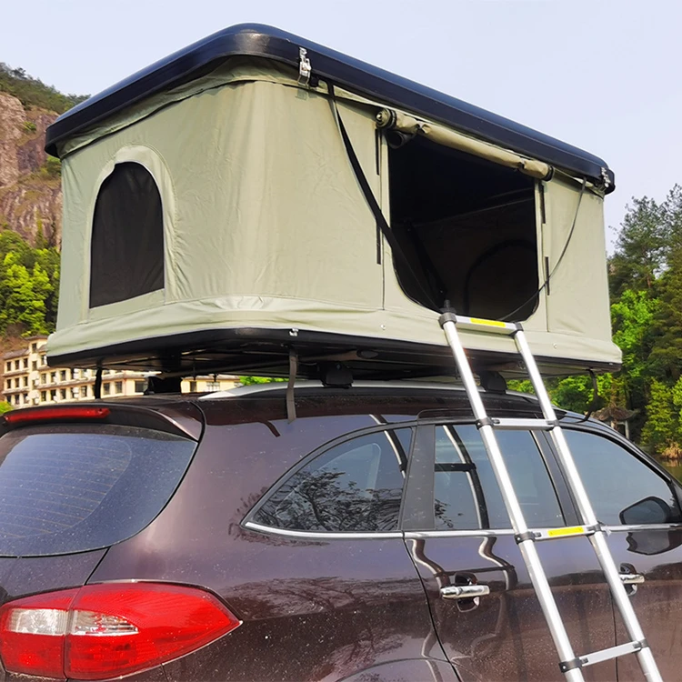 

High Quality Car Rooftop Tent Outdoor Camping Hard shell Pop Up Car Roof Tent