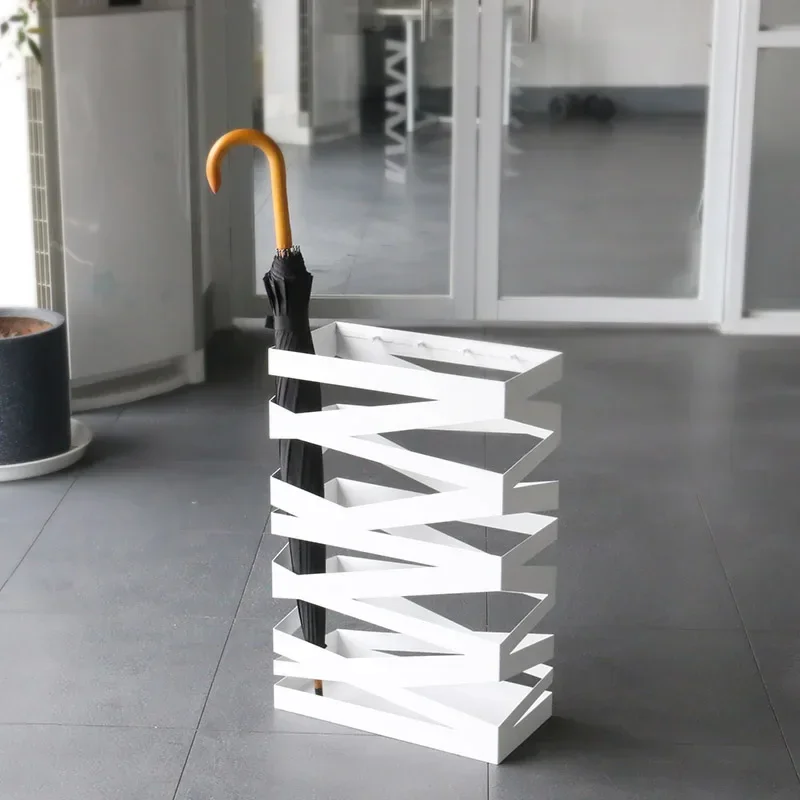 

Роскошные стеллажи для зонтиков большой емкости в нордическом минималистическом стиле, держатели для хранения, органайзеры для дома, отеля, дождевого снаряжения