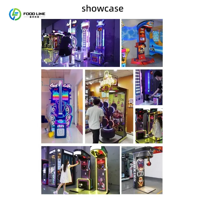 Customized Indoor Entertainment Game Center Coin Games Electronic Music Sports Boxing Arcade Machine