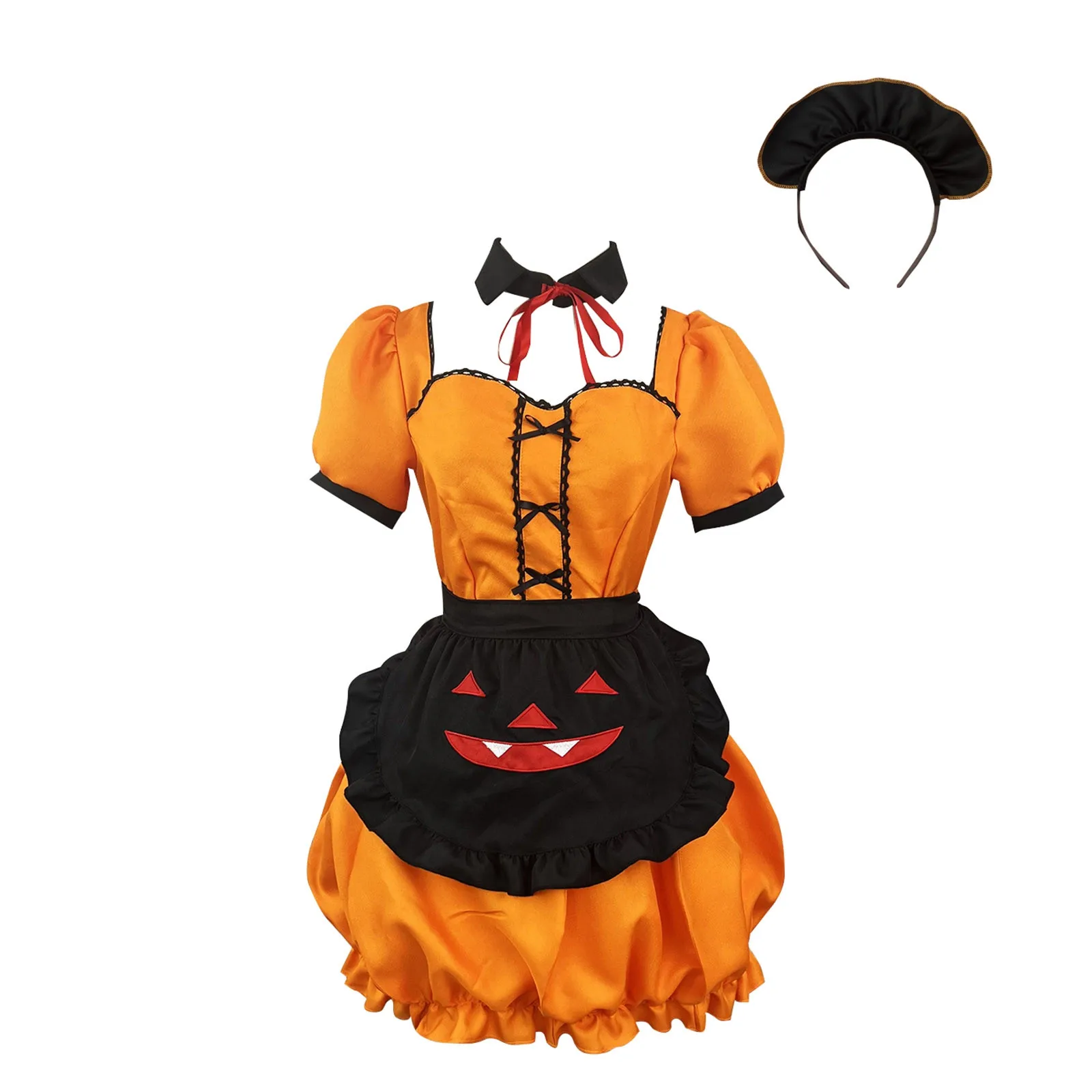 

Women's Pumpkin Outfit Dress Anime Costume Cosplay Lolita Fancy Dress Dress For Halloween