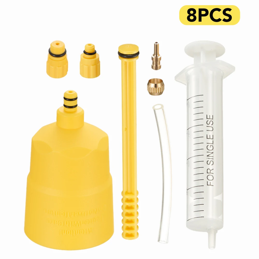 Premium Hydraulic Brake Bleed Kit with Mineral Oil