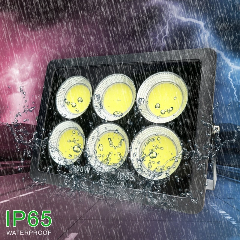 LED Flood Light LED COB Floodlight 300W 200W 100W 50W Flood Light Outdoor Lighting 220V Spotlight IP65 Modern Waterproof Outdoor Led Garden Lamp