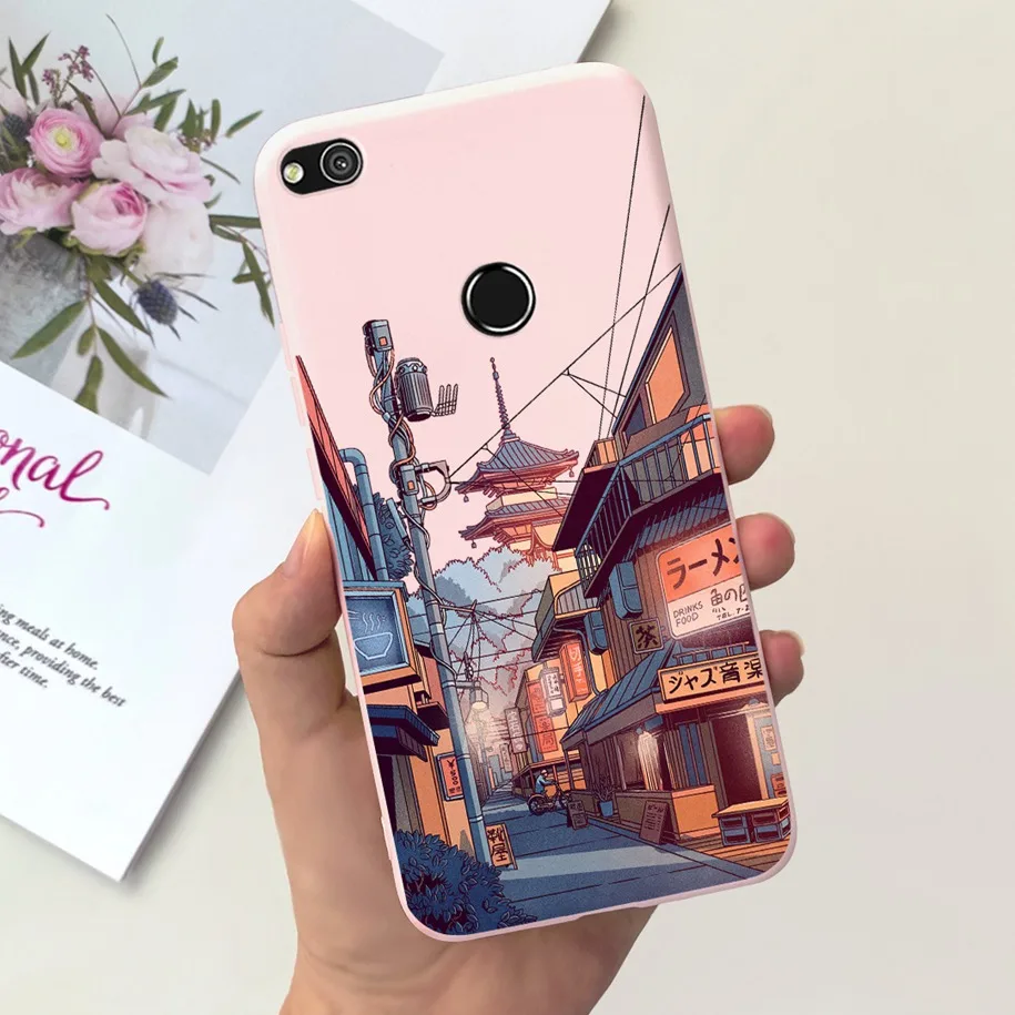 Floral Pattern Soft Silicone Case - Stylish Back Cover with TPU Bumper