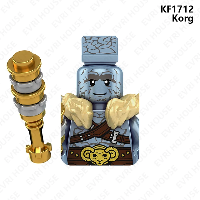 Superhero Thor Jane Foster Action Figures Odin Hela Mini Bricks Disney Building Blocks Toys for Children KF1712