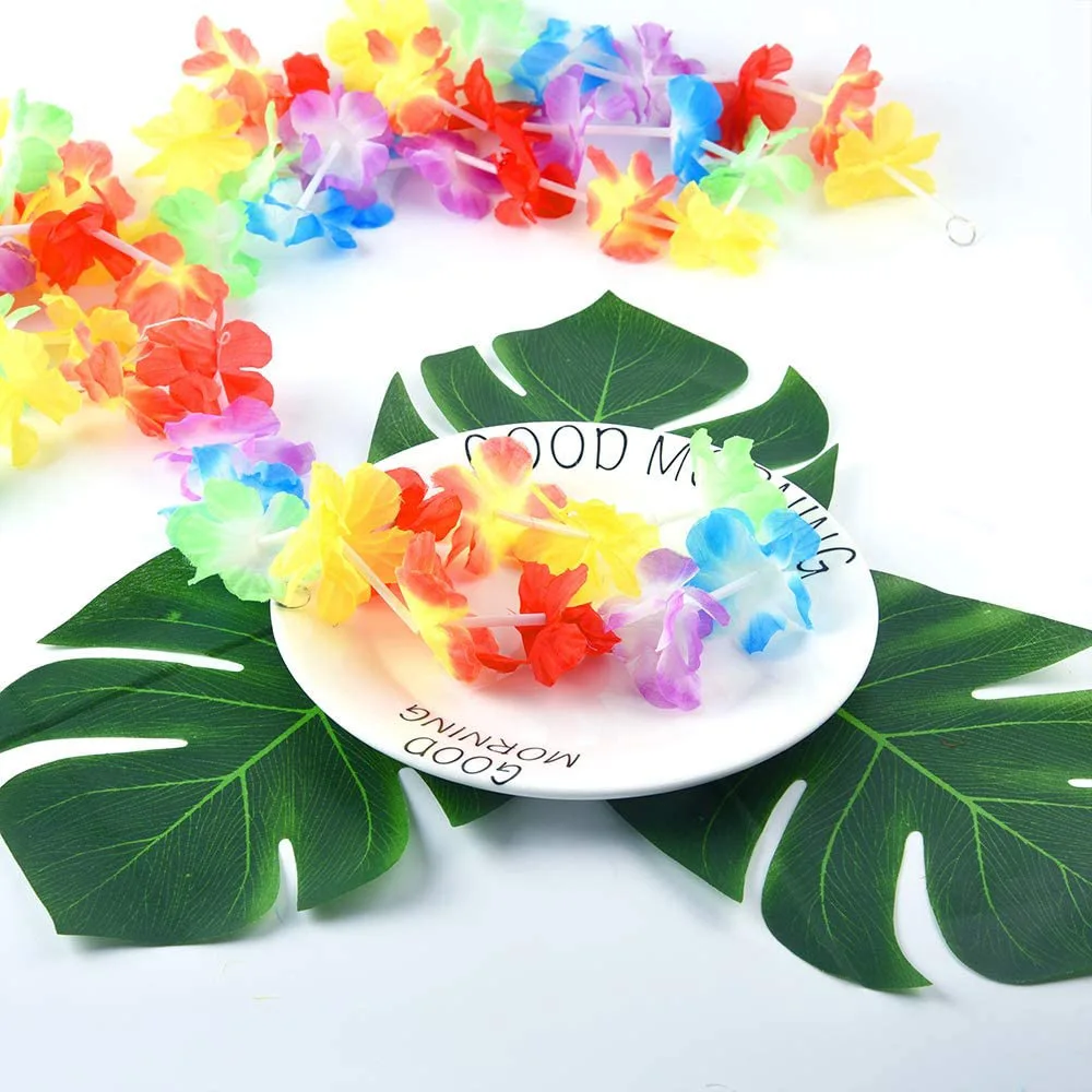 3M Hawaiian Party Decoration Paper Flower Garland Hawaii Summer Tropical  Luau Aloha Party Decors Wedding Birthday Party Supplies - AliExpress