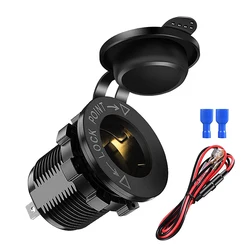 Universal Waterproof Power Socket Adapter (No Light with cable)