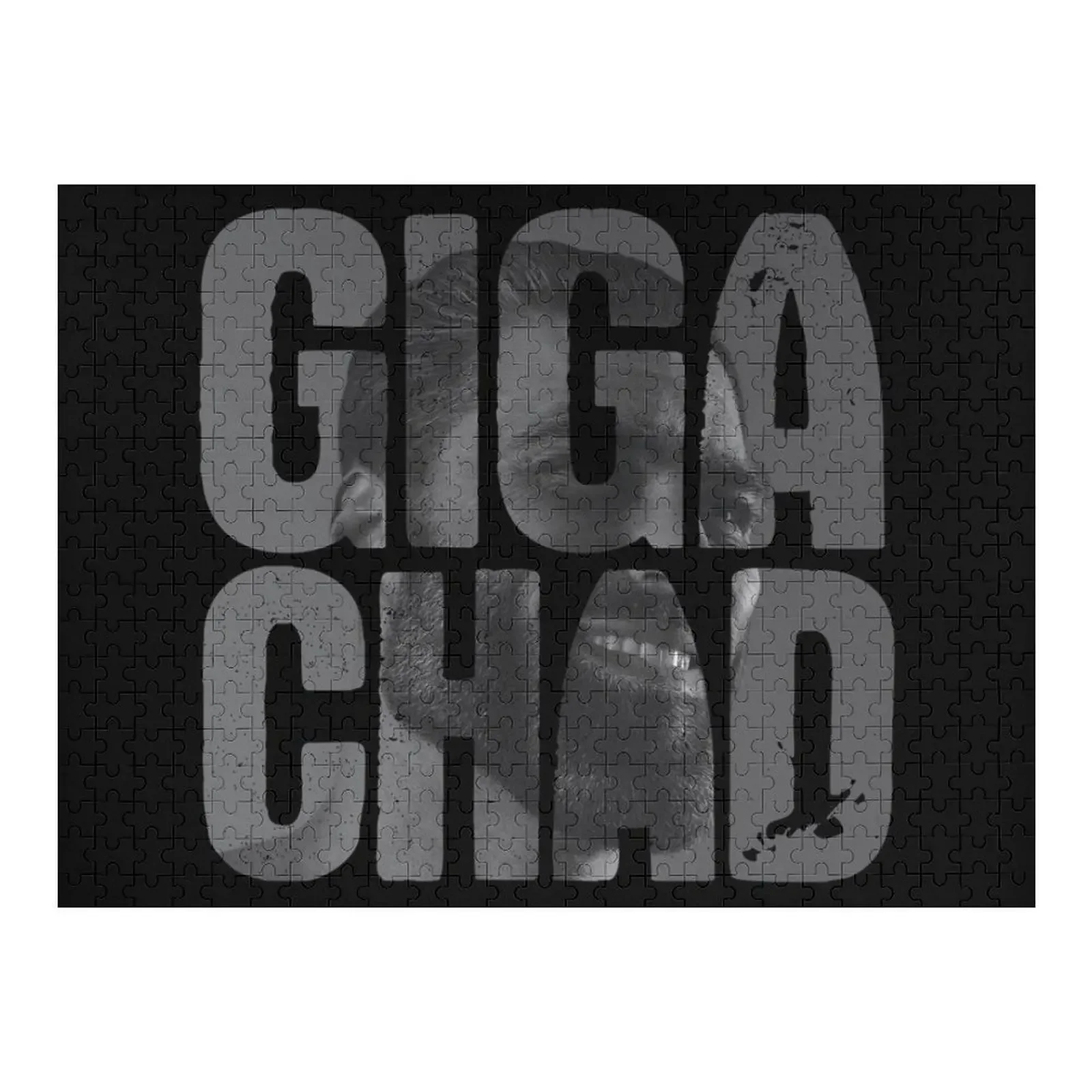 

Gigachad Meme Jigsaw Puzzle Personalized Gift Picture Personalised Jigsaw Toddler Toys Puzzle