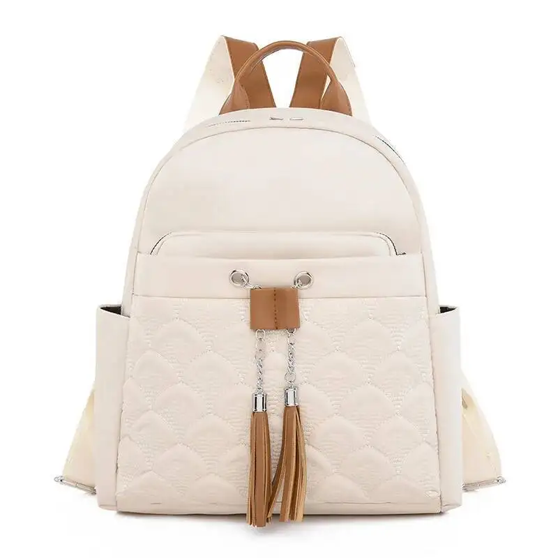 Gute Qualität Doppel Schulter Frauen Taschen Ins Taschen Im Angebot Mode Luxus Tasche Trendy Künstlerischen Nationalen Stil Beliebte Rucksack – Detail 3