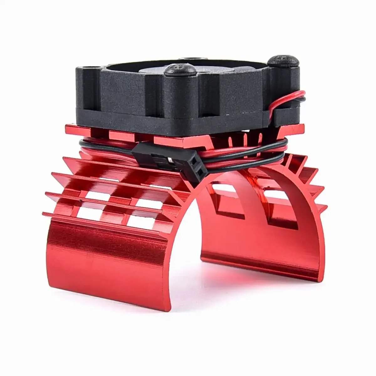 Ventilateur de refroidissement pour récepteur RC bleu, avec emballage d'origine et mention livraison rapide.