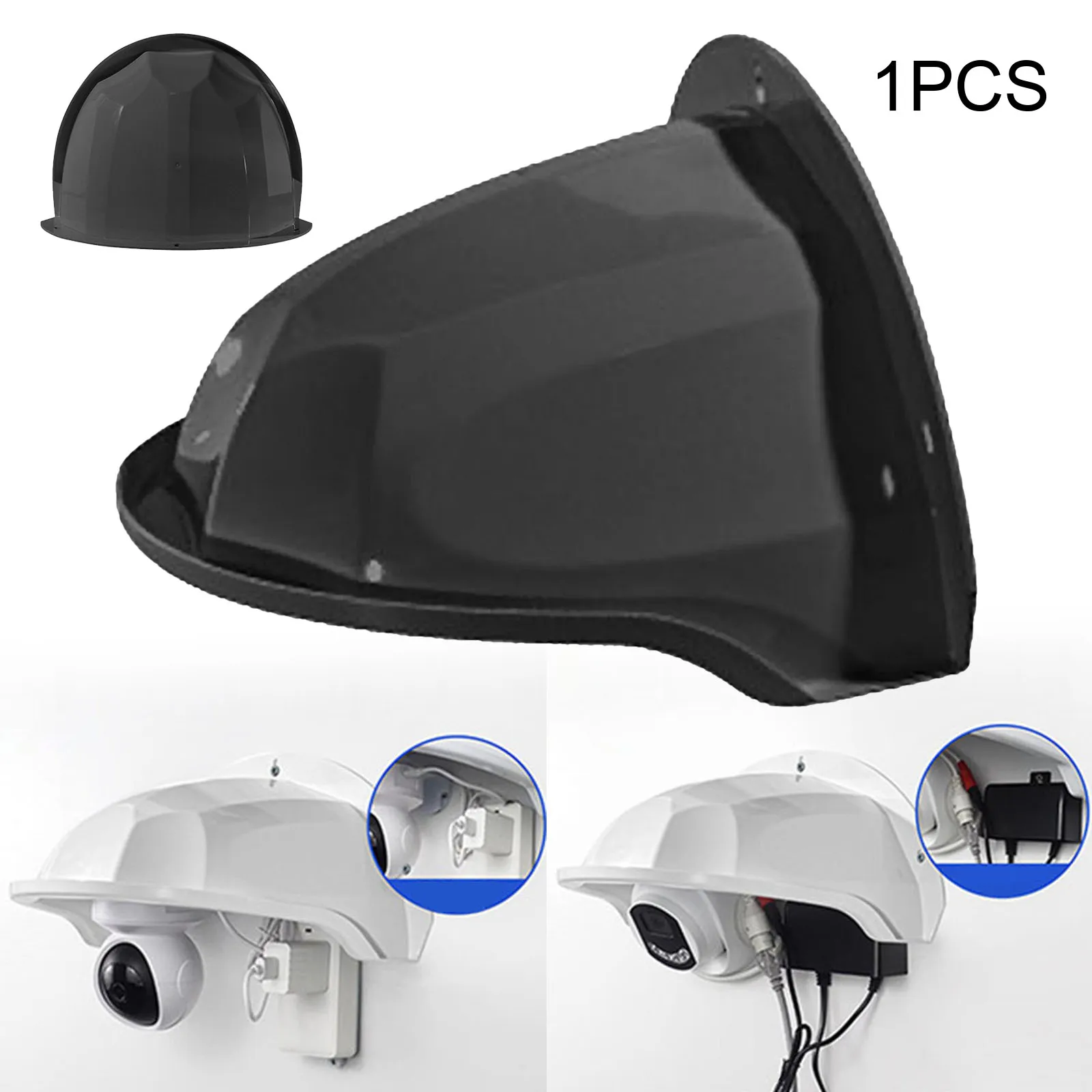 Security Camera Top Cover Protective Roof Accessory Simple Installation Professional Durable Waterproof Rain Sun Shade Universal security camera cover