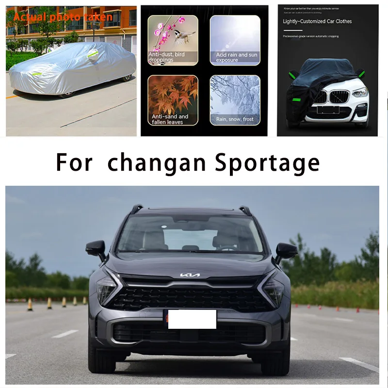 

For Sportage plus plus auto body protection, anti snow, anti peeling paint, rain, water, dust, sun protection, car clothing