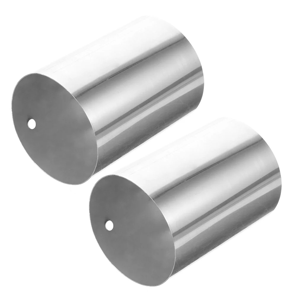 2 Pcs Handrail Fasteners Round Fitting Connector for Tubing