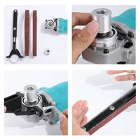 Angle Grinder Modified Sand Belt Machine Multipurpose Utility Modification Tool for Model 100 125 Angle Grinder Woodworking Tool 2