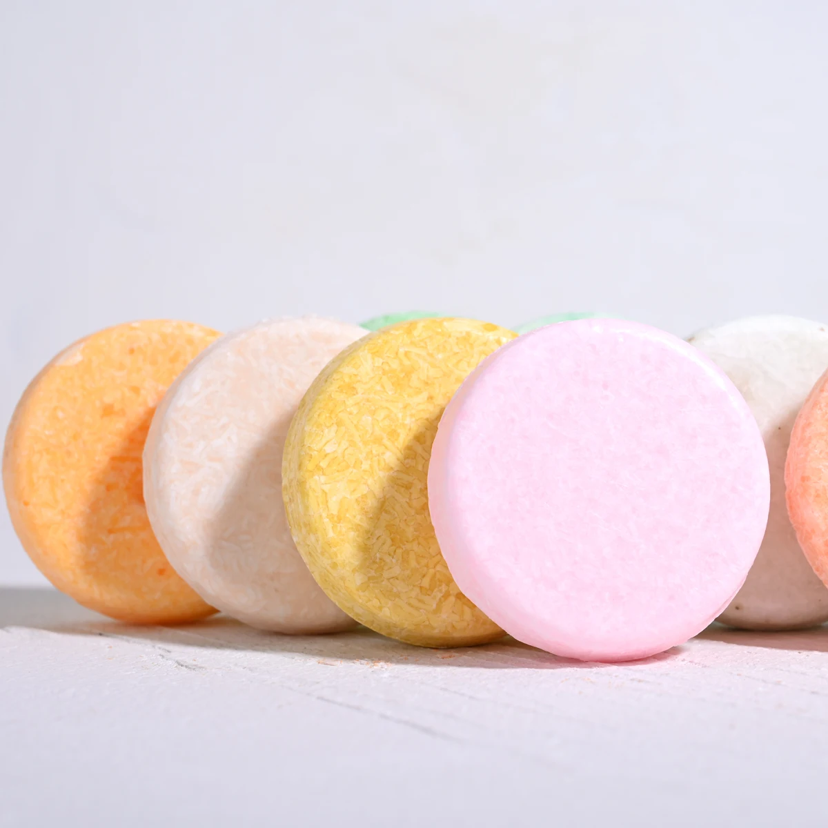 Sunshine Sweet Orange Essential Oil Shampoo Soap Deep Cleaning Handmade No Residue Hair Care and Skin Bath Soap 3