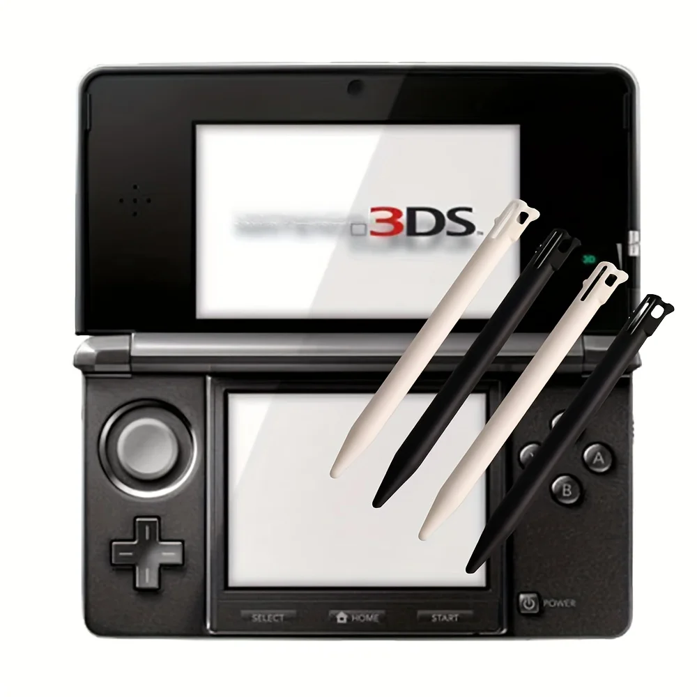 2 Pcs 3DS Plastic Stylus Pen Set Replacement Stylus Compatible with Nintendo 3DS 2 in 1 Combo Touch Multi Color for 3DS