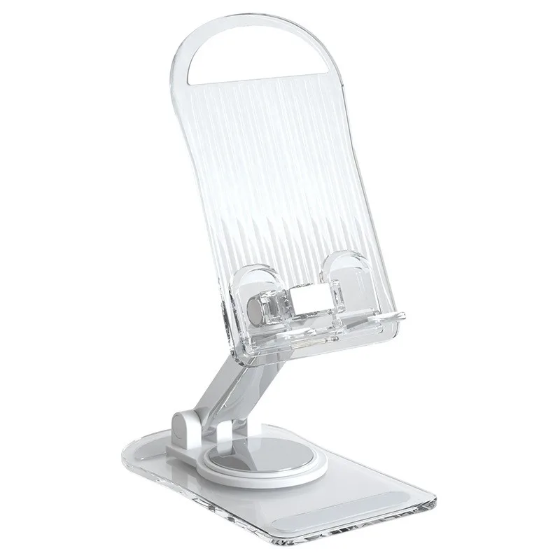 

Universal Creative Adjustable Transparent Desk Mobile Support Stand For Filming Video Phone Holder Base For iPhone 15 14 Xiaomi