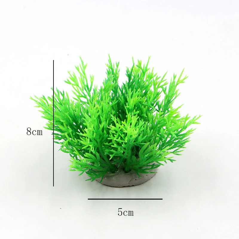 Artificial Aquarium Grass Decor - Underwater Decorative Landscape Plant Ornament