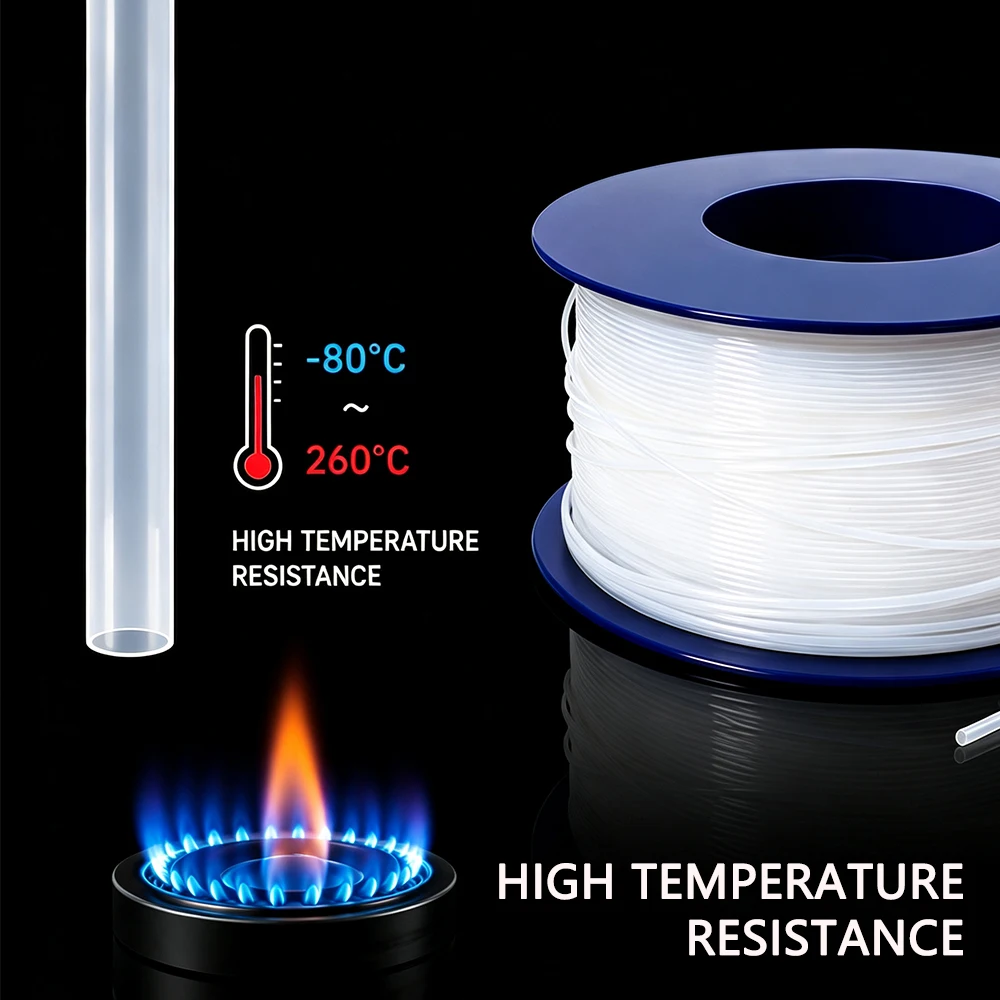 High-Performance PTFE Capillary Insulated Hose – Temperature & Corrosion Resistant