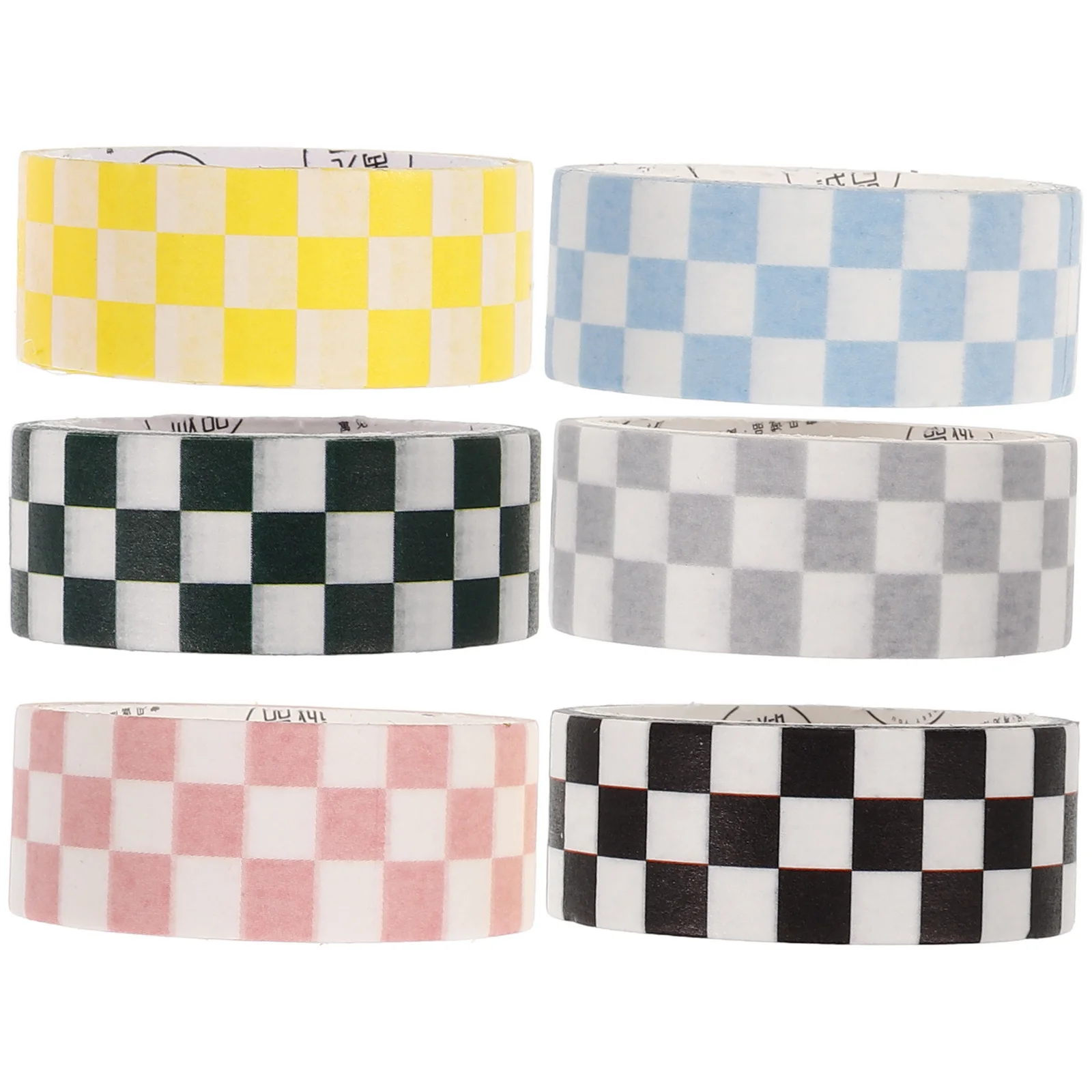Of Grid Washi Tape Decorative Grid Washi Tape Scrapbooking Tape DIY Tape Colored Checkered Decorative Paper Tape