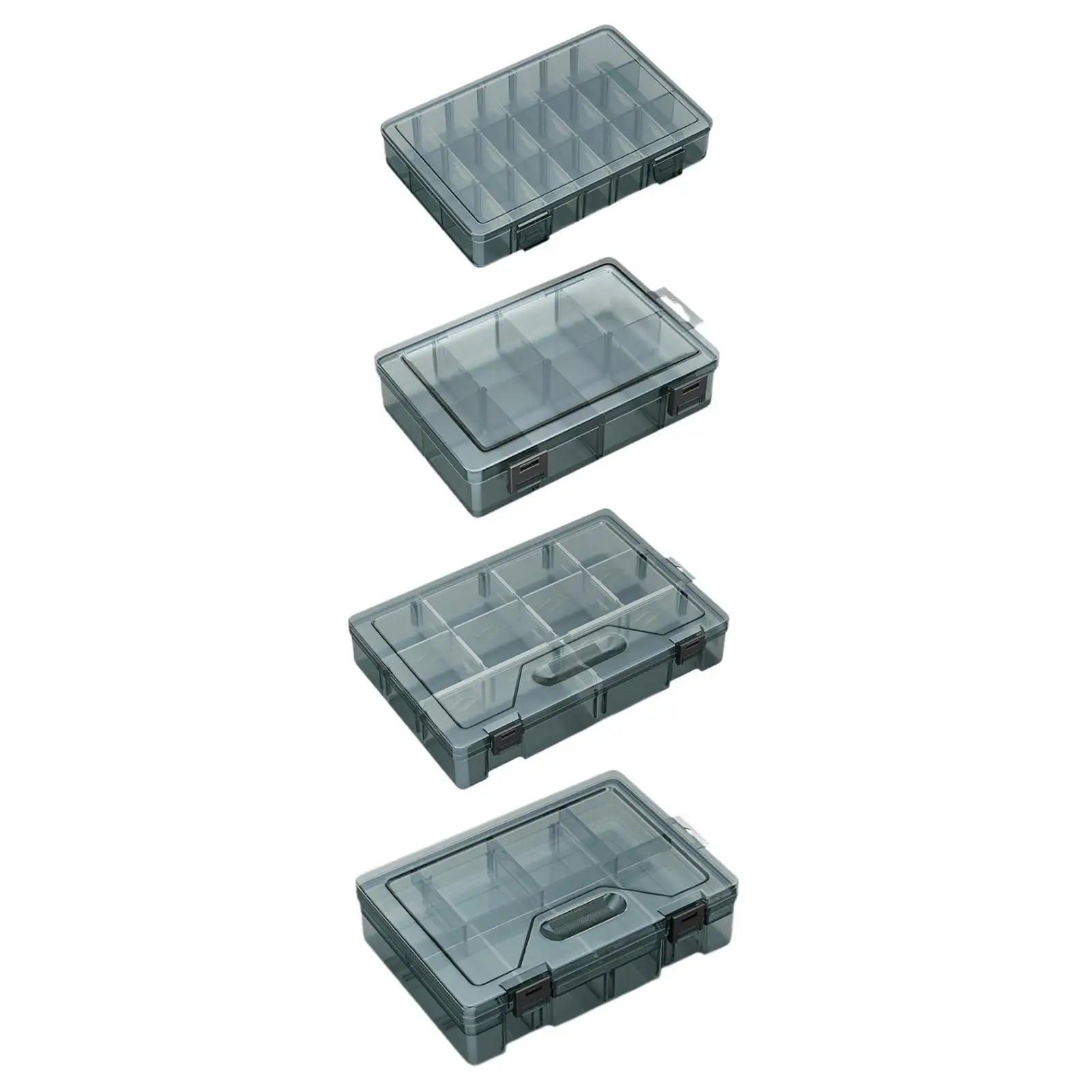 Screw Organizer Storage Bin Small Parts Organizer with Lid Drawers Organization Tool Box Hardware Storage Box for Nails Bolts 2