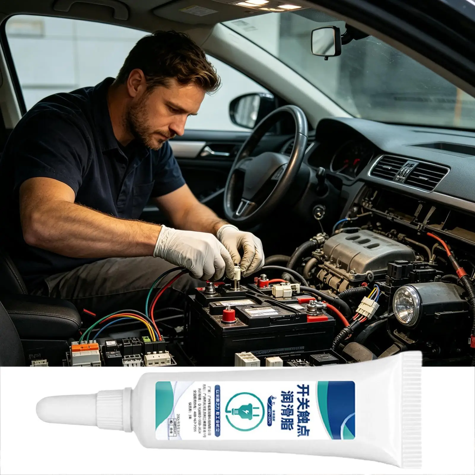 High-Performance Dielectric Grease for Automotive & Home Electrical Applications