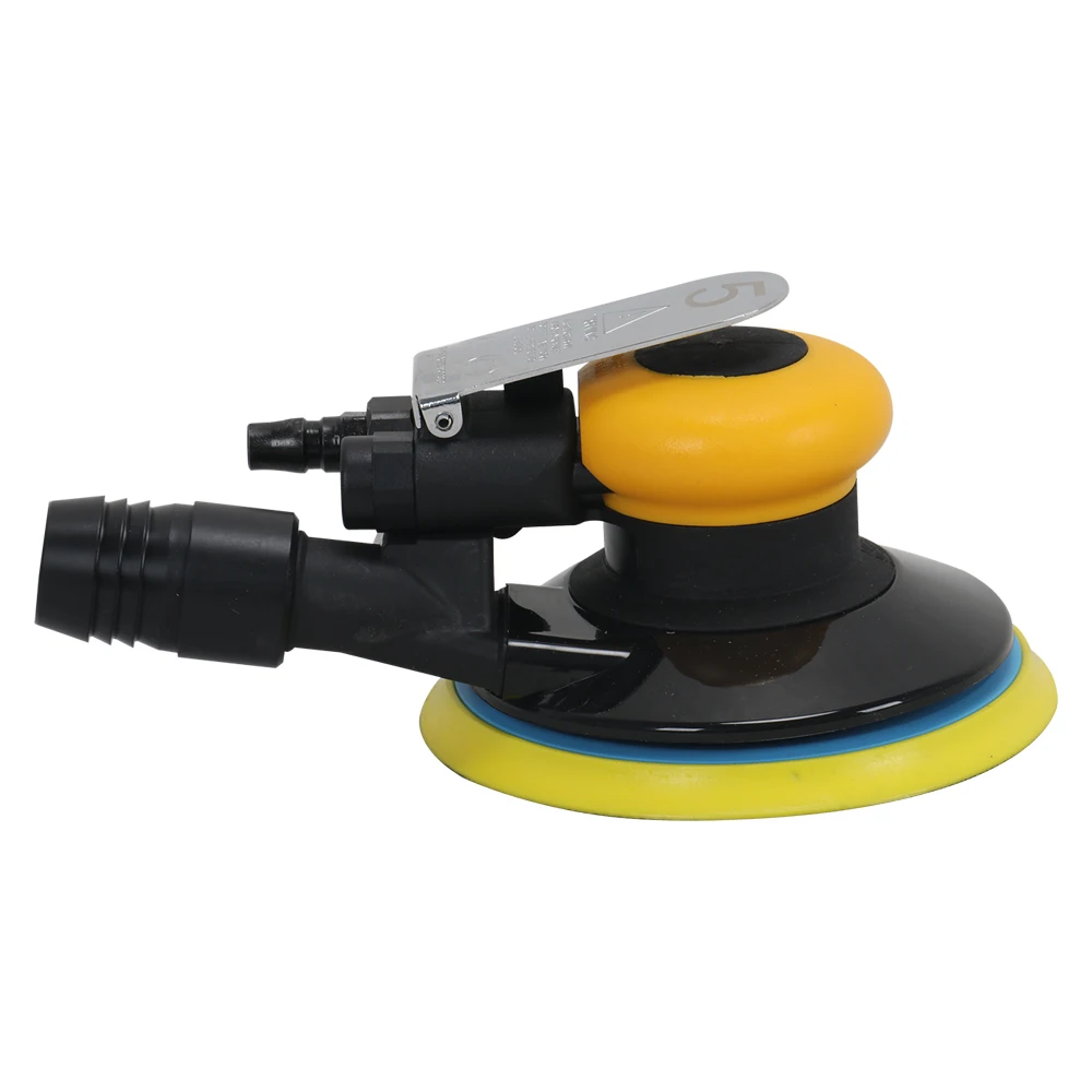 

Factory OEM 6 inch round Pneumatic dust free dry sanding orbital sander working machine