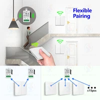 433mhz Wireless Light Switch 110V 220V 230V Self-generating Wireless Switch No Battery Required Self-Powered Waterproof Remote - Image 6