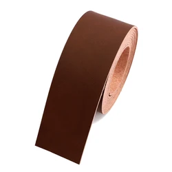 Versatile 2 - Meter Leather Strap for DIY Crafts & Accessories (Red brown)