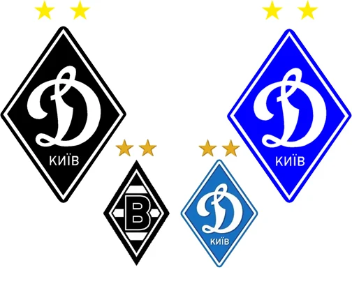 Ukraine FC Dinamo Kyiv Creative Decals Car Stickers Cover Scratches Waterproof Car Window Body Decorative Stickers Accessories