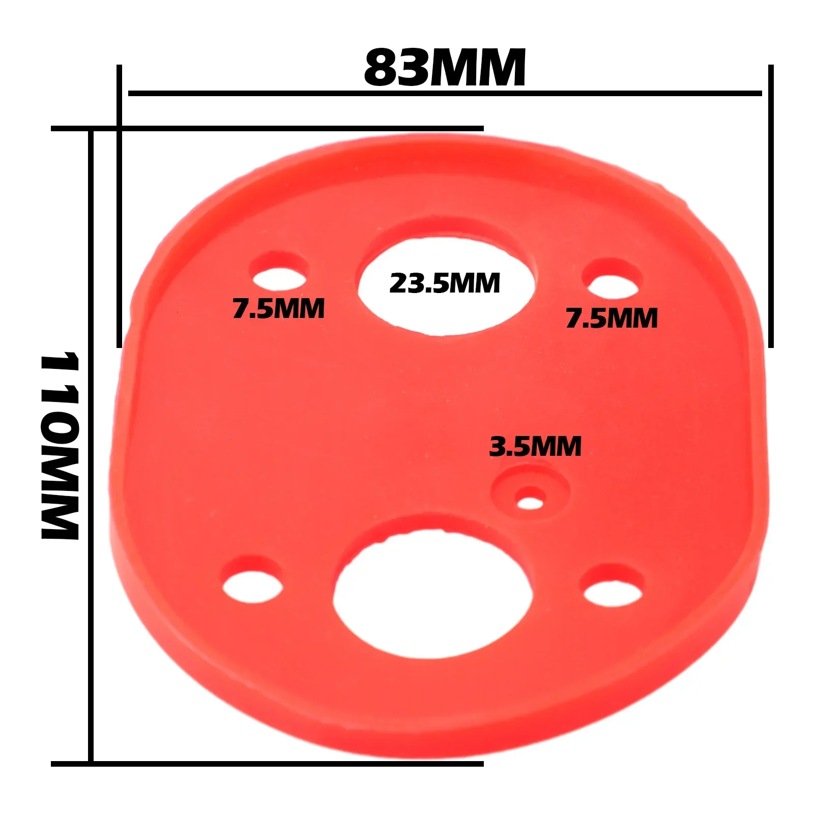 None For Diesel Heater Sealing Gasket Car Interior Parts Replacement Rubber Sealing Gasket 10.9 Cm High Quality