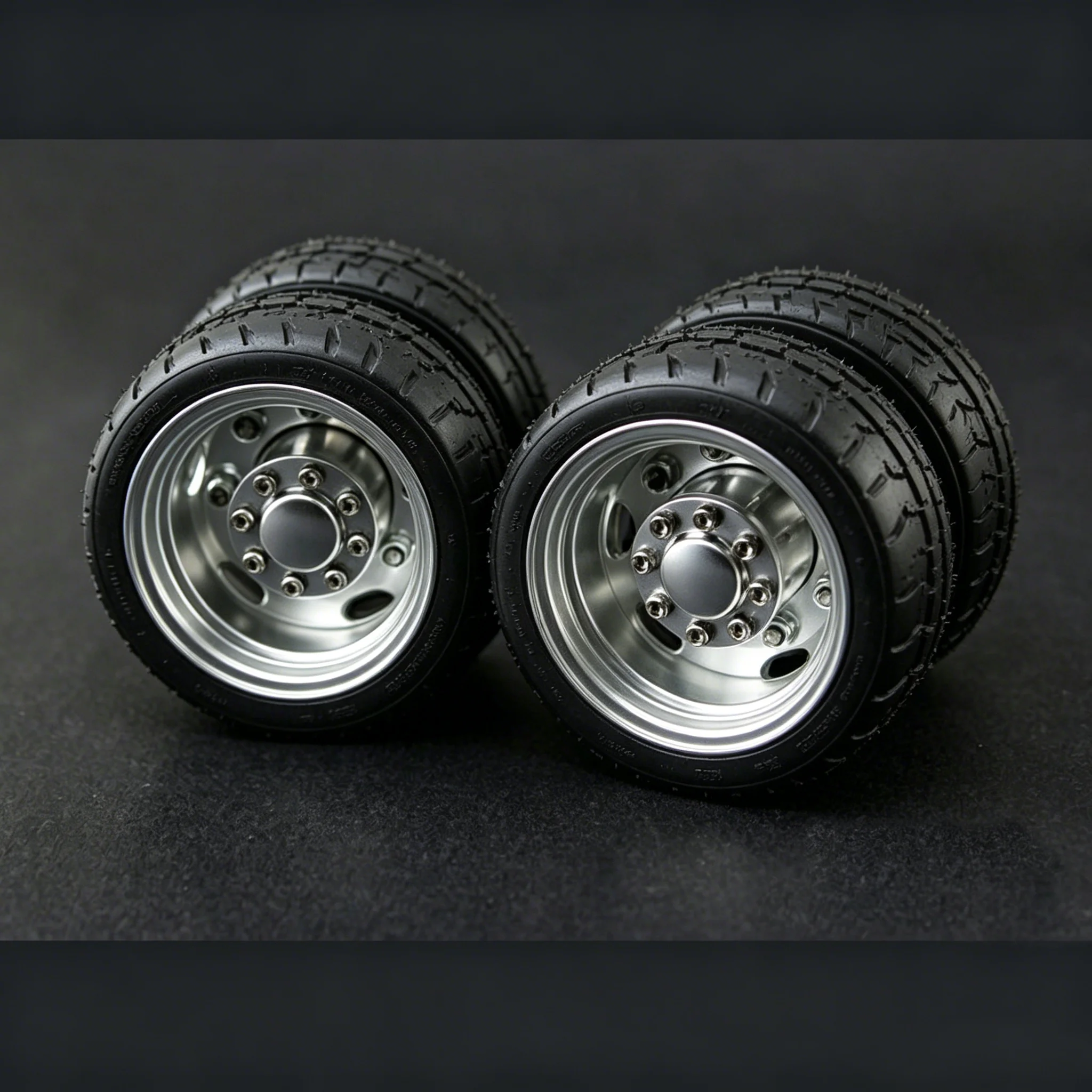 RC 1/14 LESU Metall-Aluminium-Legierung Radnabe für Tamiya Traktions-LKW, Muldenkipper für SCANIA MAN VOLVO LKW DIY-Teile