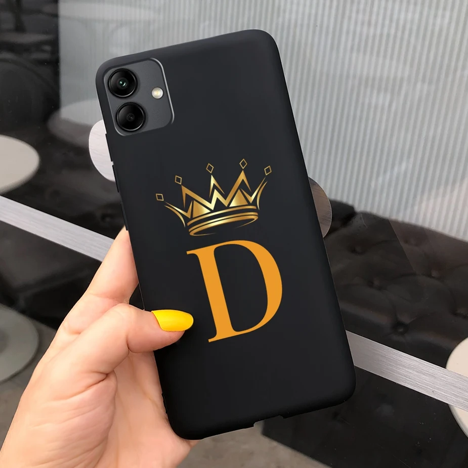 Chic Crown Letters Soft Silicone Phone Case - Stylish Protective Bumper Cover