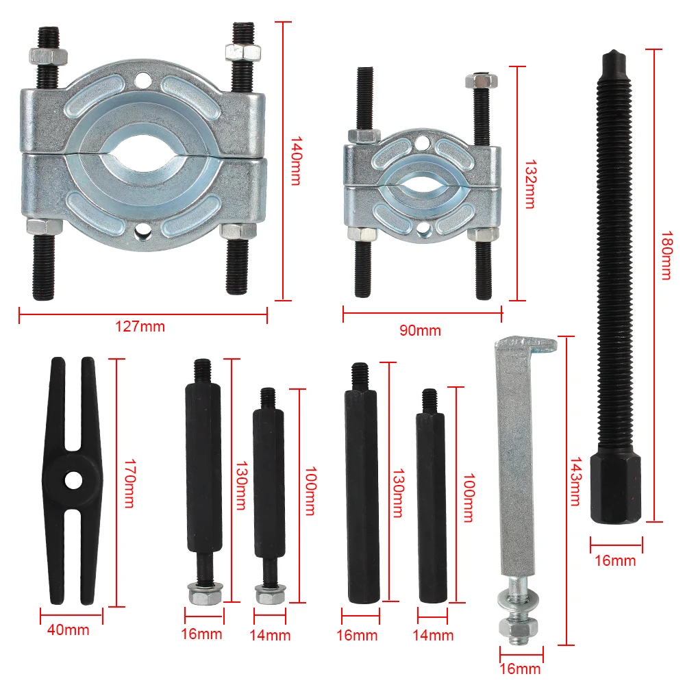 Auto Lager Separator Abzieher Set Entfernung Werkzeuge Lenkrad Splitter  Bremsscheibe Reparatur Kit Lkw Motorrad Zubehör