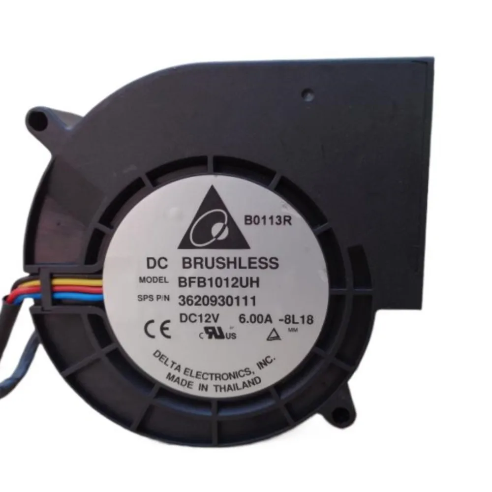 델타 BFB1012UH 12V 6A 9733 더블 볼 베어링 초강풍 건조기 팬 송풍기..