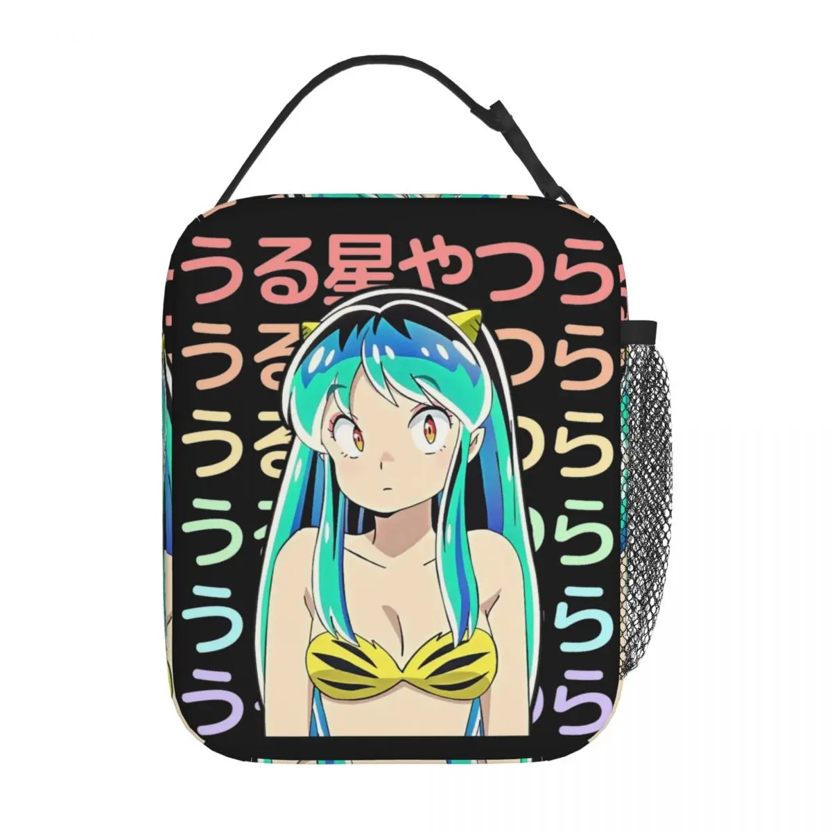 Lum Urusei Yatsura Insulated Lunch Bags Large Anime Lunch Container Thermal Bag Tote Box Beach Travel Men Women
