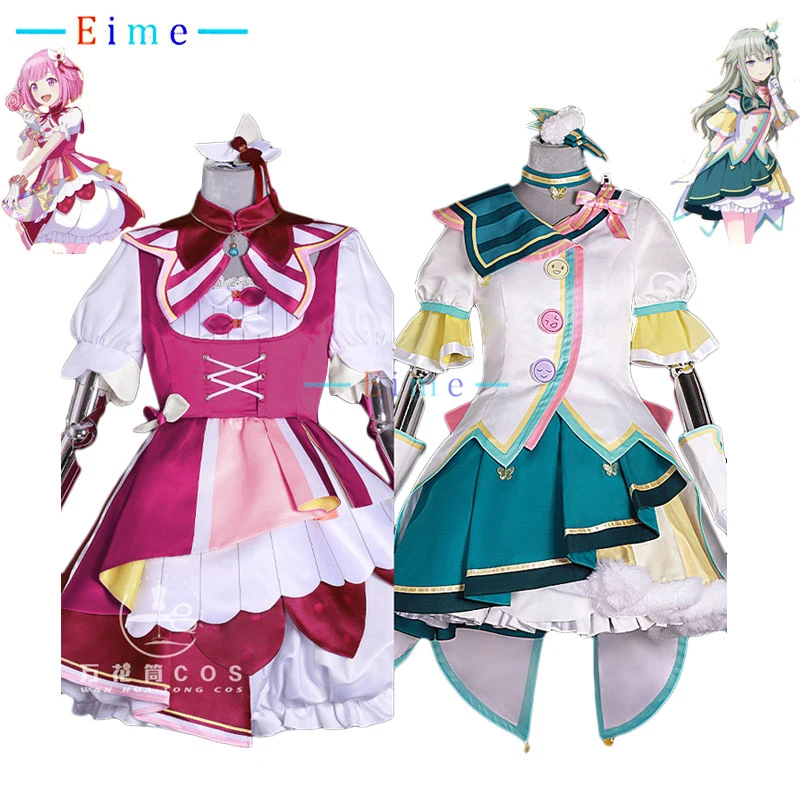Spiel PJSK Otori Emu Kusanagi Nene Cosplay Kostüm Frauen Nette Party Kleid Halloween Karneval Uniformen Nach Maß