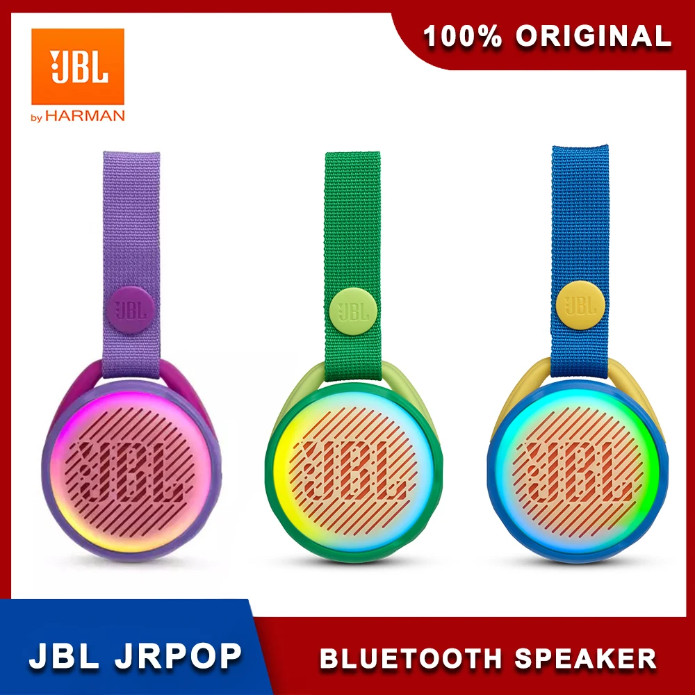 JBL JR POP Wireless Bluetooth-Compatible Speaker Outdoor Portable Mini  Child Subwoofer 3D Surround Waterproof Speakers JBL JRPOP AliExpress