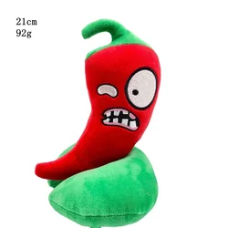 Cute Plush Peashooter Toy - Soft and Stuffed Snow Pea Doll (LightCyan)