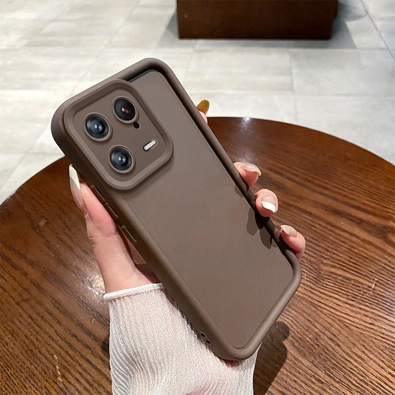 Capa de celular TPU macia com bolhas à prova de choque para Xiaomi Mi 13 13T 12T 12x 12 Po 11 Lite 10 9 com proteção de câmera sólida completa_voghion.com