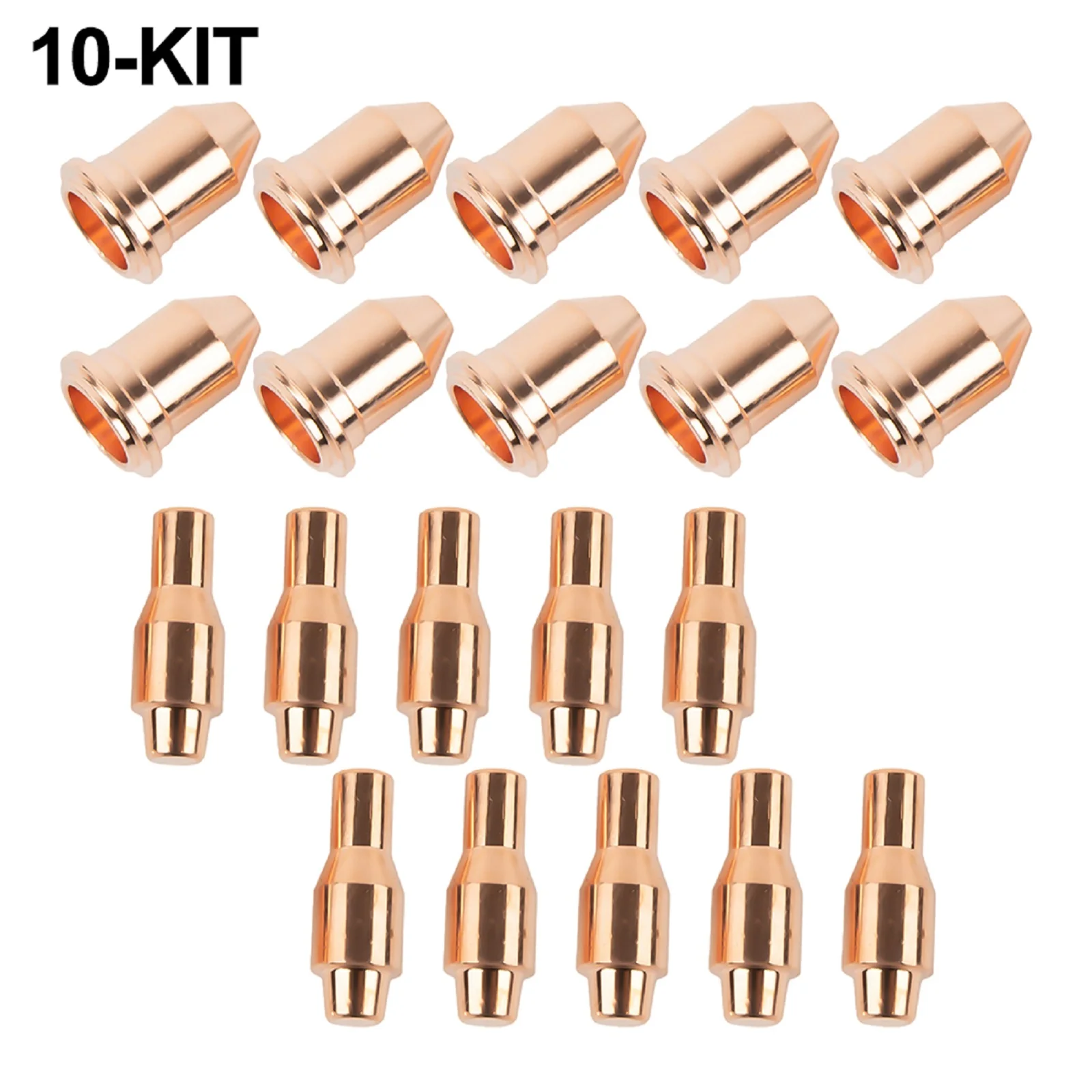 

10set Nozzle Tips& Electrodes 0.035" 0.9mm For IPT-45 PT-45 Cutting Torch Cutting Torch Plasma Cutting Welding Accessories