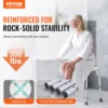 VEVOR Shower Chair for Inside Shower Adjustable Height Shower Stool Non-Slip Bench Bathtub Seat  for Elderly Disabled Adults  2