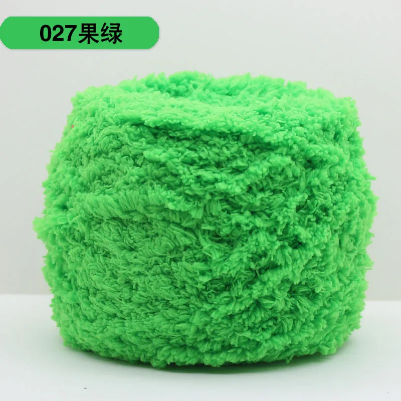 1Pc 100g Velvet Chenille Yarn for hand knitting Super Soft Crochet Yarn DIY line Blanket sweater bag shoes toy 3 strand threads