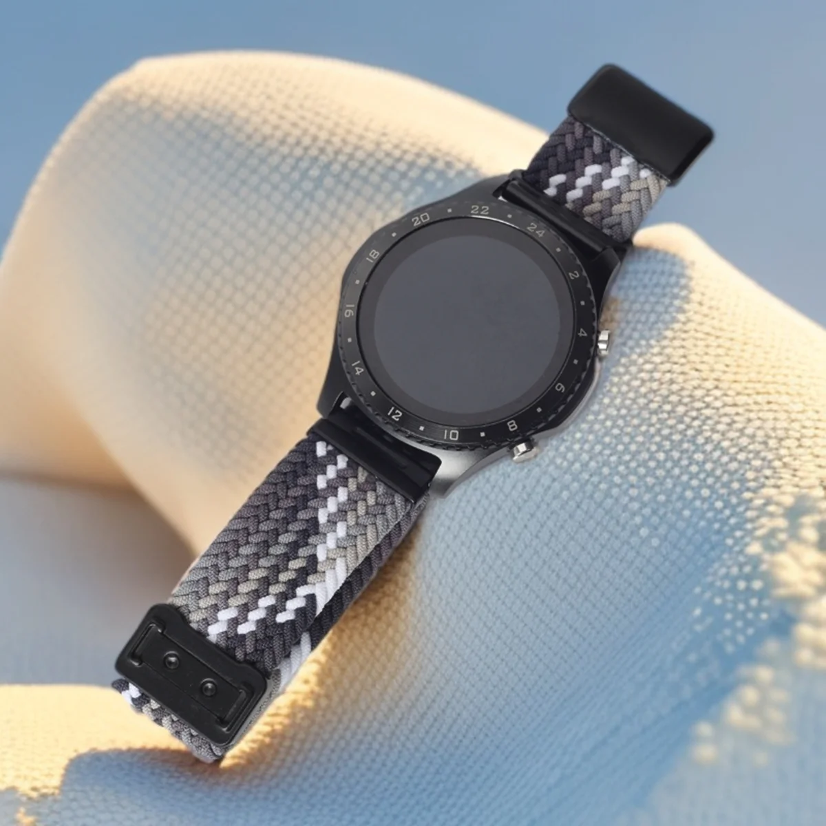 Braided Magnetic Strap - Sport Elastic Bracelet (18/20/22mm)