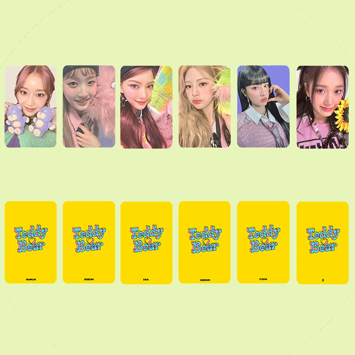 stayc ユン　teddy bear トレカ STAYC Teddy Bear Japanese Ver Official solo photocard SUMIN