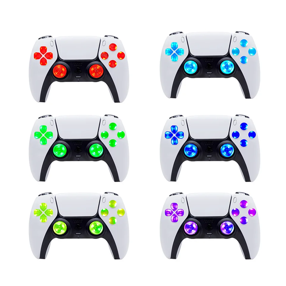 Colorful Gameplay - Game Controller in Multi-Colored Backlight