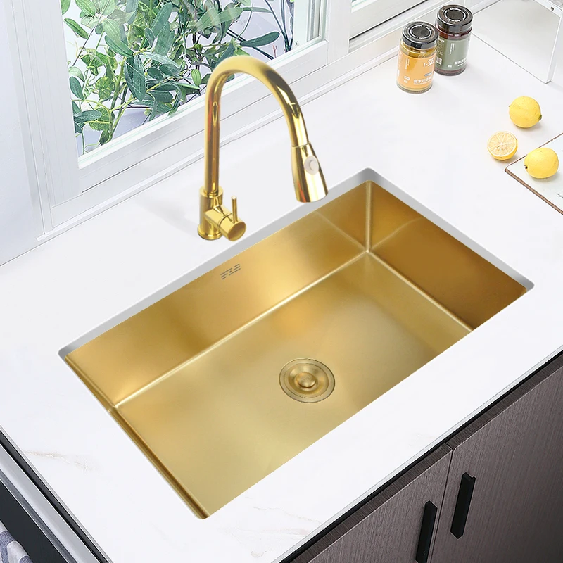 Fregadero De Cocina De Granito Negro 60 X 45 Cm, Fregadero De 1 Cubeta Sofetiy Max Fregadero Bajo Encimera Cuarzo Y Resina Kit De Desague 95286297
