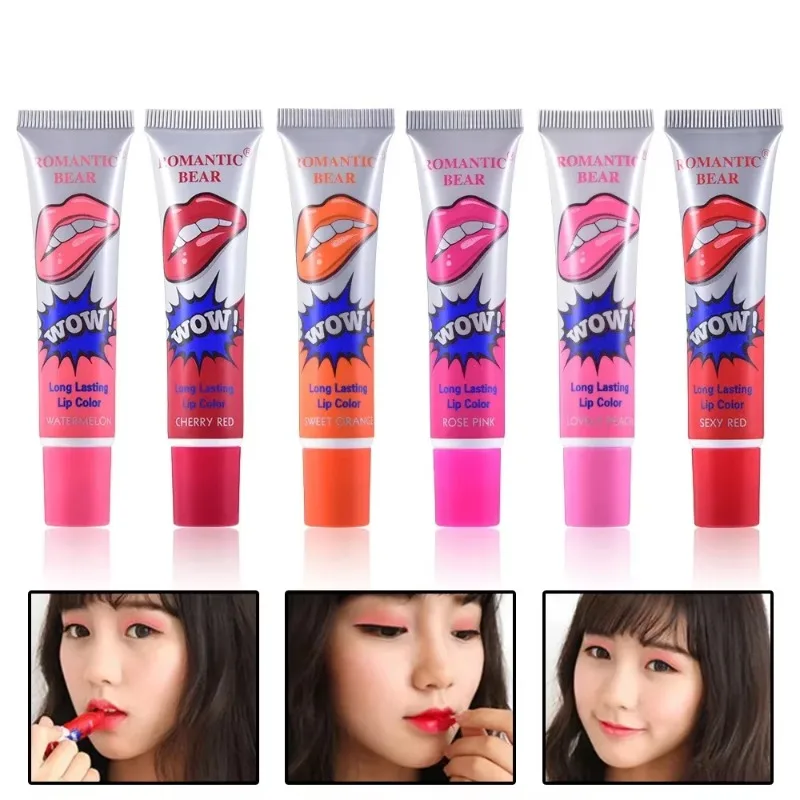 Lip Gloss Lip Makeup Lip Glaze Lip Tint Lip Stain Lip Lacquer Peel Off Liquid Lipstick