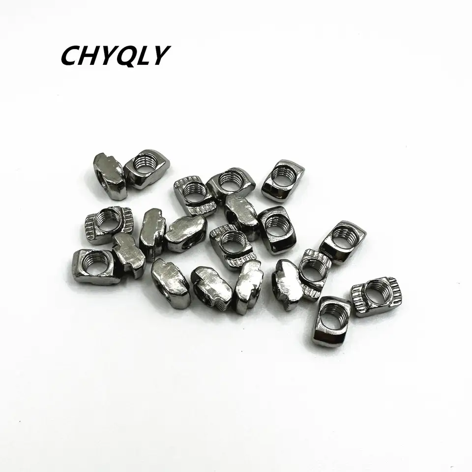 Stainless Steel T-Nuts M3/M4/M5/M6/M8 For 20/30/40 SeriesT Nut Hammer Drop In Nut Fasten Connector 2020/3030/4040 Aluminum image 5