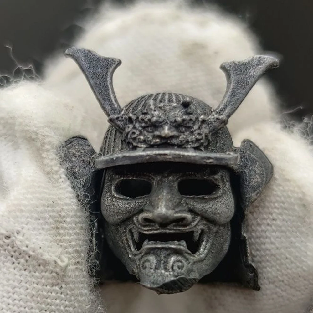 Pure-copper-Japanese-samurai-general-helmet-handmade-knife-drop ...