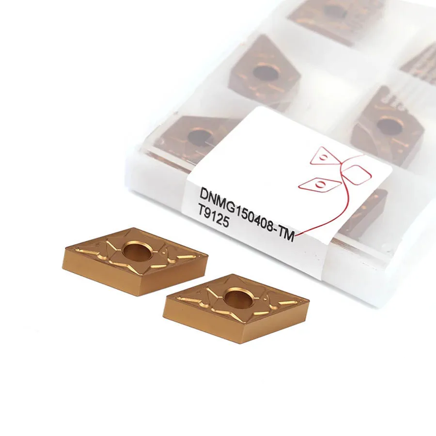 

Высококачественный токарный станок с ЧПУ DNMG150404/08-TM T9125, внешние токарные инструменты, карбидные вставки, режущие резцы, подходит для стали